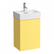Тумба под раковину Laufen Kartell 43,3х33,1 см петли слева МДФ желтый H4075030336441