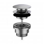 Донний клапан для раковини Laufen Automatic Clic 1¼'' хром H3709890041041