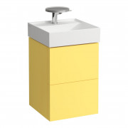Тумба под раковину Laufen Kartell 44х45 см МДФ желтый H4075080336441