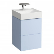 Тумба под раковину Laufen Kartell 44х45 см МДФ серо-голубой H4075080336451