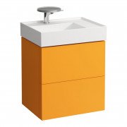 Тумба під раковину Laufen Kartell 58х45 см МДФ охра H4075580336431