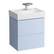 Тумба під раковину Laufen Kartell 58х45 см МДФ сіро-блакитний H4075680336451