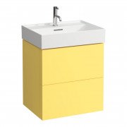 Тумба під раковину Laufen Kartell 58х45 см МДФ жовтий H4075690336441