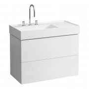 Тумба под раковину Laufen Kartell 88х45 см МДФ белый матовый H4076180336401