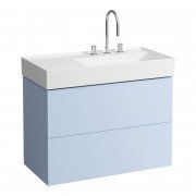 Тумба під раковину Laufen Kartell 88х45 см МДФ сіро-блакитний H4076080336451