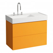 Тумба під раковину Laufen Kartell 88х45 см МДФ охра H4076180336431