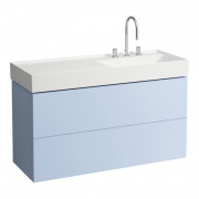 Тумба під раковину Laufen Kartell 118х45 см МДФ сіро-блакитний H4076490336451