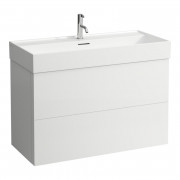 Тумба під раковину Laufen Kartell 98,4х44,9 см МДФ білий матовий H4076320336401
