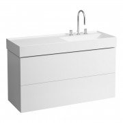Тумба под раковину Laufen Kartell 118х45 см МДФ белый матовый H4076490336401