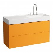 Тумба під раковину Laufen Kartell 118х45 см МДФ охра H4076490336431