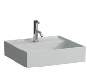 Раковина для ванної Laufen Kartell 45х34 см з 1 отвором без переливу кераміка сірий матовий H8153307591111