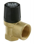 Клапан предохранительный Duco 5 бар 1''х1 1/4'' латунь 50020