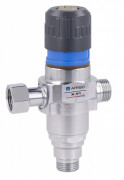 Клапан противоожоговый Afriso ATM112 DN10 2xG3/8'' 1xгайка G3/8'' 30-50°С Kvs 0,35 м3/час 1211200