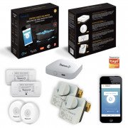 Система захисту від потопу для розумної оселі Tervix Pro Line ZigBee Water Stop на 2 труби ½'' 4922611