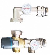 Змішувальний вузол для теплої підлоги Tervix Pro Line Mixset 1'' із термостатичним клапаном ATM561 без насоса 521411