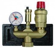 Група безпеки казана Afriso WHK5 350 кВт 3 бар ізоляція 77628