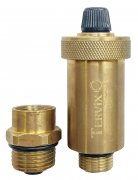 Автоматический воздухоотводчик Tervix Pro Line с отсечным клапаном ½'' латунь 303012