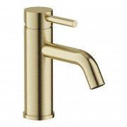 Змішувач для раковини Volle Cruze одноважільний золотий 1547.010115