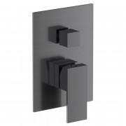 Змішувач для душу прихованого монтажу Volle Pardo одноважільний графітовий 1548.030206