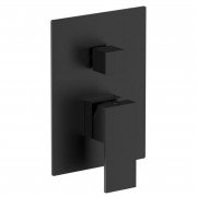 Смеситель для душа скрытого монтажа Volle Pardo однорычажный черный 1548.030204