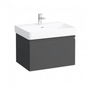 Тумба під раковину Laufen Pro S підвісна 61,6х45 см МДФ графіт H4834220964801