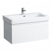 Тумба под раковину Laufen Pro S подвесная 80,9х45 см МДФ белый H4835010964631