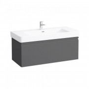 Тумба під раковину Laufen Pro S підвісна 101х45 см МДФ графіт H4835510964801