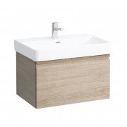 Тумба под раковину Laufen Pro S подвесная 66,5х45 см МДФ светлый дуб H4834510964791