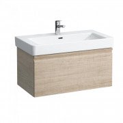 Тумба под раковину Laufen Pro S подвесная 80,9х45 см МДФ светлый дуб H4835020964791