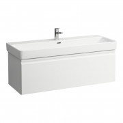 Тумба под раковину Laufen Pro S подвесная 115,9х45 см МДФ белый глянцевый H4835620964751