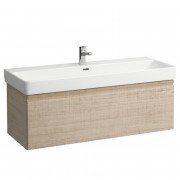 Тумба під раковину Laufen Pro S підвісна 115,9х45 см МДФ світлий дуб H4835620964791