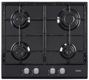 Газовая варочная поверхность Vestel эмалированная сталь черный AOB-6024
