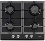 Газова варильна поверхня Vestel емальована сталь чорний AOB-6024C