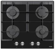 Газовая варочная поверхность Vestel стекло черный AOB-6124