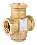 Термічний клапан Afriso ATV 556 DN32 Rp 1¼'' Kvs 12 номінальна температура 60°C латунь 1655610