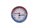 Термоманометр Afriso ТМ 80 мм 0-10 бар 20-120°C ½'' аксіальний 63343