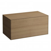 Шафка для ванної підвісної Laufen Boutique 90x50x43 см ЛДСП/МДФ світлий дуб H4090101502501