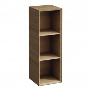 Стелаж для ванної Laufen Boutique 30х30х90 см ЛДСП/МДФ світлий дуб H4091701502501