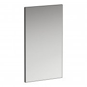 Дзеркало у ванній кімнаті Laufen Frame 25 45х82,5 см з алюмінієвою рамою чорний матовий H4474009004501