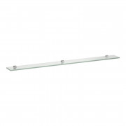 Стеклянная полка Laufen Frame 25 120х12 см прозрачное стекло/белый H4475879000001