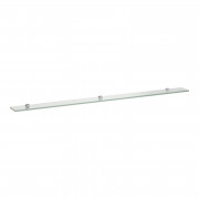 Скляна полиця Laufen Frame 25 150х12 см прозоре скло/білий H4475899000001