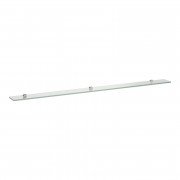 Стеклянная полка Laufen Frame 25 150х12 см прозрачное стекло/белый H4475899000001