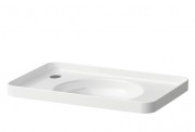 Раковина для ванної Laufen Val 55х36 см з 1 отвором зліва без переливу кераміка білий з покриттям LCC H8172814001131