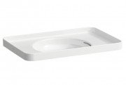 Раковина для ванної Laufen Val 55х36 см без отворів кераміка білий з покриттям LCC H8172814001091
