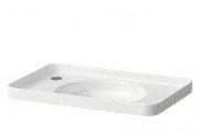 Раковина для ванної Laufen Val 55х36 см з 1 отвором зліва без переливу кераміка білий H8172810001131