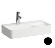 Раковина для ванної Laufen Val 60х31 см з 1 отвором шліфована кераміка чорний матовий H8172857161041