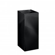 Раковина для ванної Laufen Kartell 37,5х43,5 см підлогова без отворів кераміка чорний глянсовий H8113310201121