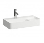 Раковина для ванної Laufen Val 60х31 см з 1 отвором без переливу шліфована кераміка білий матовий H8172857571111