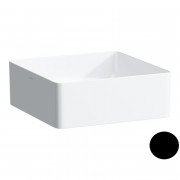 Раковина для ванної Laufen Living 36х36 см кераміка чорний матовий H8114337161121