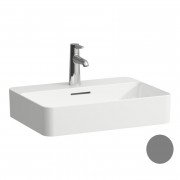 Раковина для ванної кімнати Laufen Val 55х40 см з 1 отвором кераміка графіт матовий H8122847581041